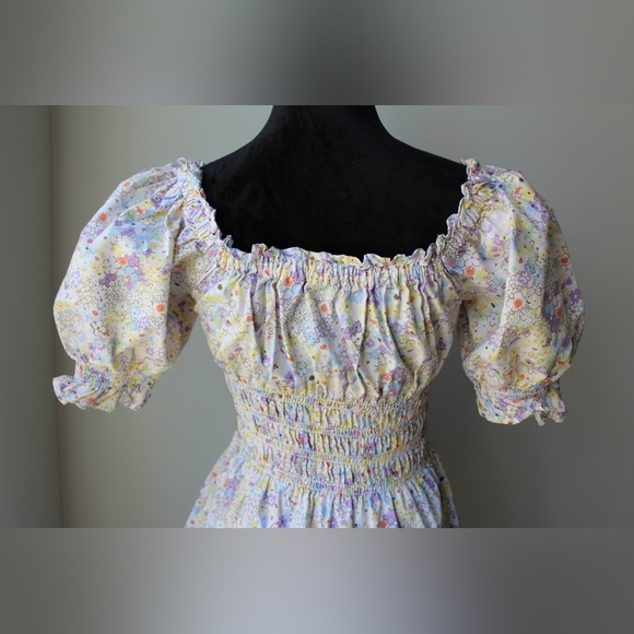 Levi's Multicolor Floral Mini Dress - Picture 8 of 10